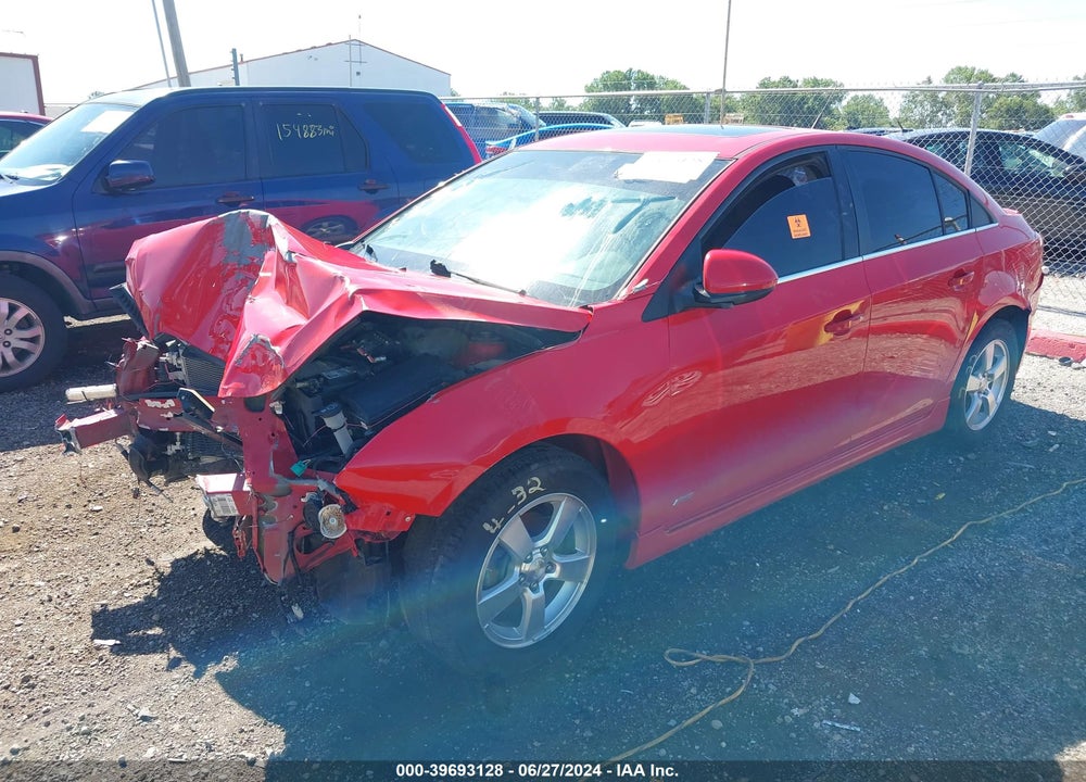 2014 CHEVROLET CRUZE 1LT AUTO VIN: 1G1PC5SB0E7190956