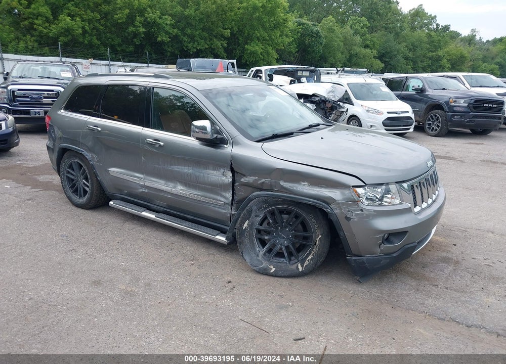 2012 JEEP GRAND CHEROKEE OVERLAND VIN: 1C4RJFCG2CC219643