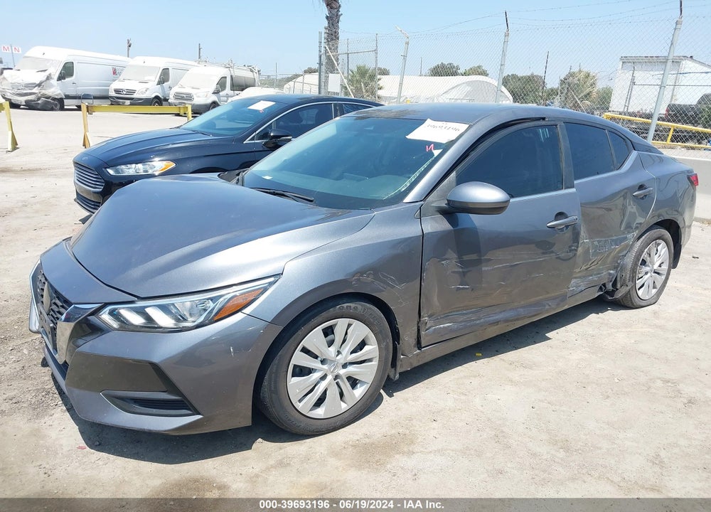 2020 NISSAN SENTRA S XTRONIC CVT VIN: 3N1AB8BV2LY301257