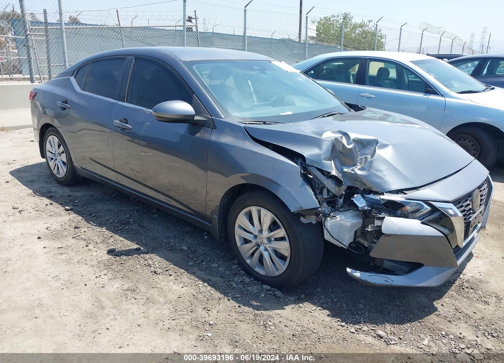 2020 NISSAN SENTRA S XTRONIC CVT VIN: 3N1AB8BV2LY301257