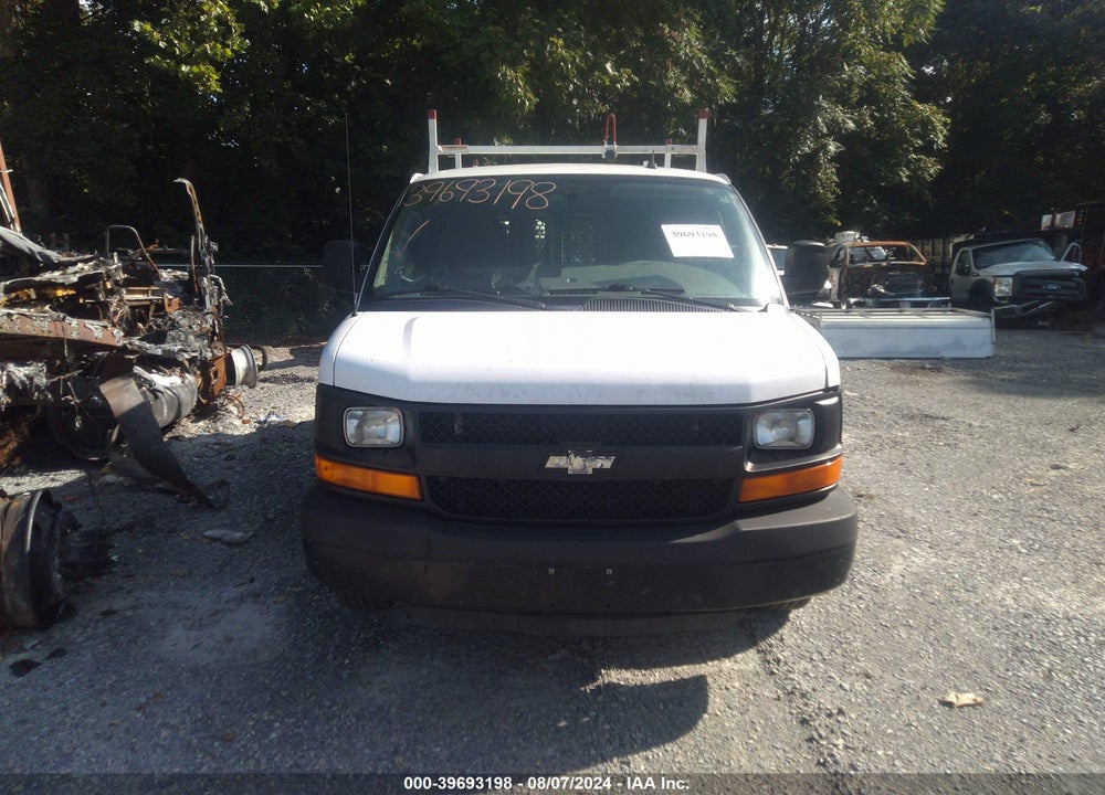 2015 CHEVROLET EXPRESS 2500 WORK VAN VIN: 1GCWGFCF9F1283705