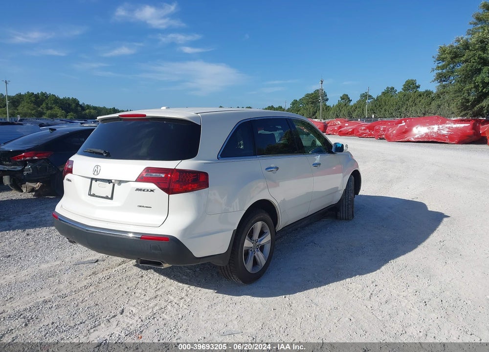 2012 ACURA MDX TECHNOLOGY PACKAGE VIN: 2HNYD2H36CH547852