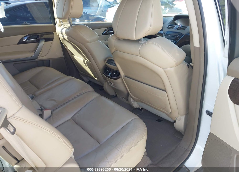 2012 ACURA MDX TECHNOLOGY PACKAGE VIN: 2HNYD2H36CH547852