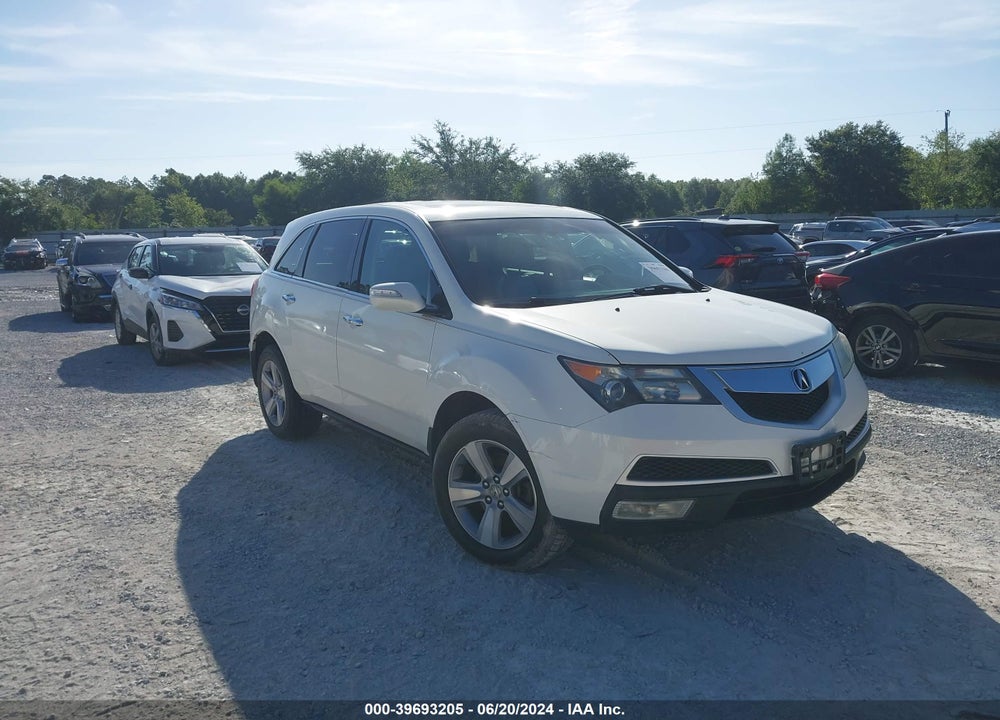 2012 ACURA MDX TECHNOLOGY PACKAGE VIN: 2HNYD2H36CH547852