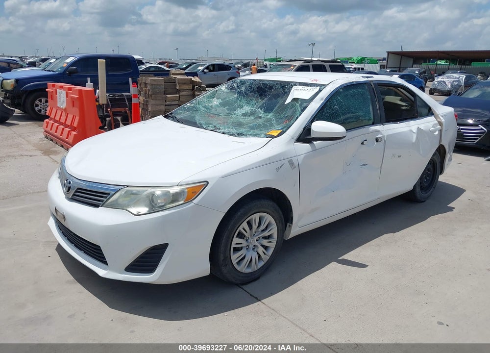 2012 TOYOTA CAMRY L VIN: 4T4BF1FK5CR238964
