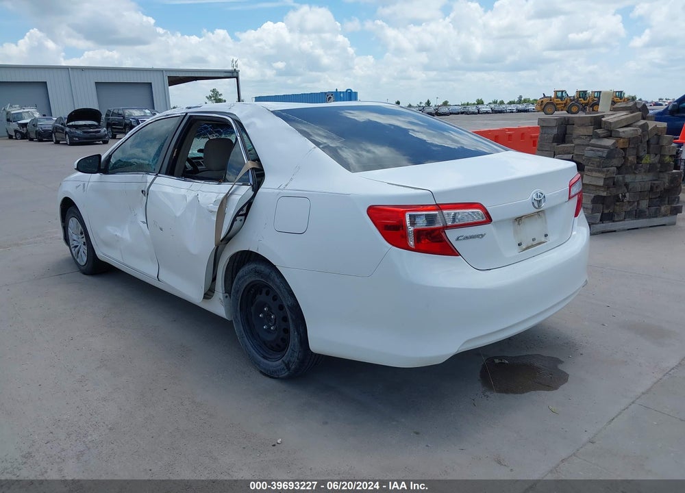 2012 TOYOTA CAMRY L VIN: 4T4BF1FK5CR238964