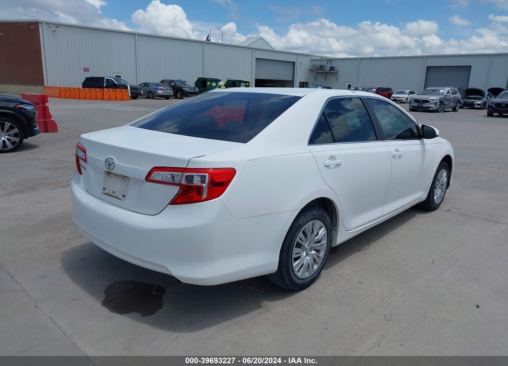 2012 TOYOTA CAMRY L VIN: 4T4BF1FK5CR238964