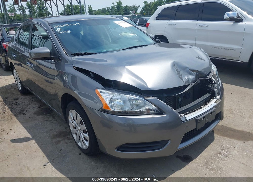 2015 NISSAN SENTRA S VIN: 3N1AB7AP7FY321893