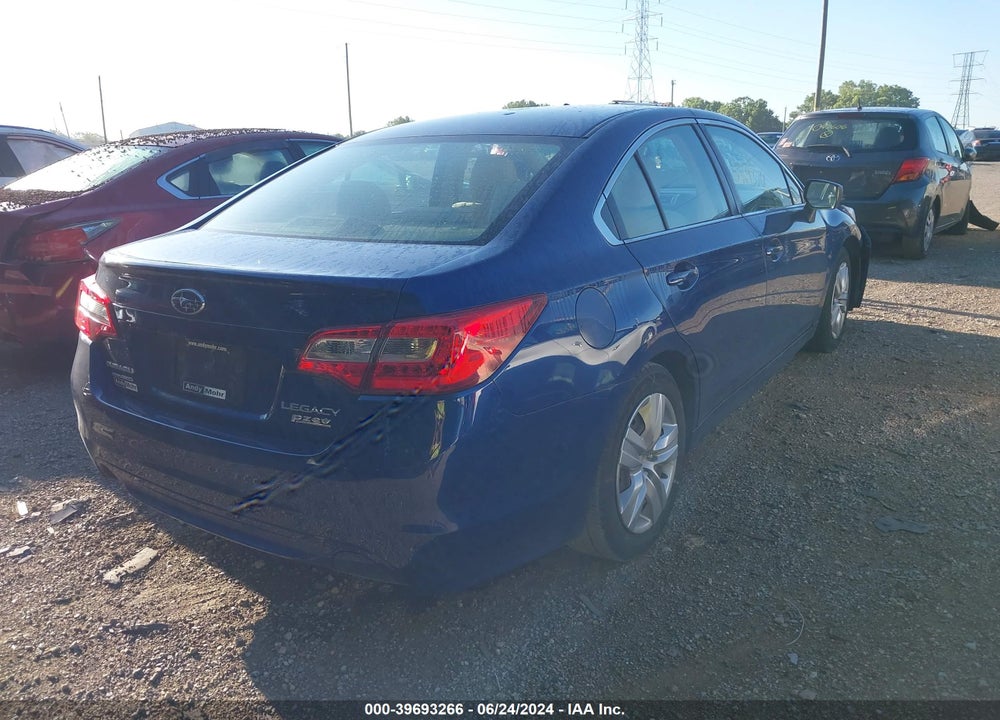 2017 SUBARU LEGACY 2.5I VIN: 4S3BNAA65H3043083