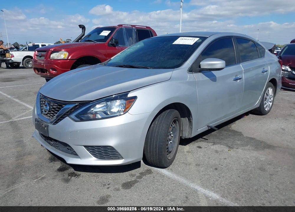 2019 NISSAN SENTRA S VIN: 3N1AB7AP5KY344602