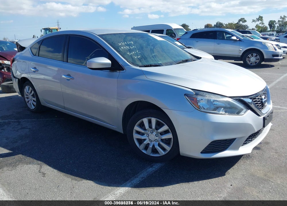 2019 NISSAN SENTRA S VIN: 3N1AB7AP5KY344602