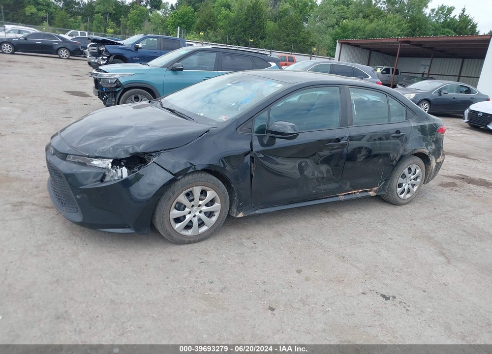2020 TOYOTA COROLLA LE VIN: 5YFEPRAE7LP114460