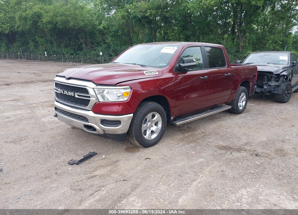 2024 RAM 1500 TRADESMAN 4X4 5'7 BOX VIN: 1C6SRFGT5RN168631