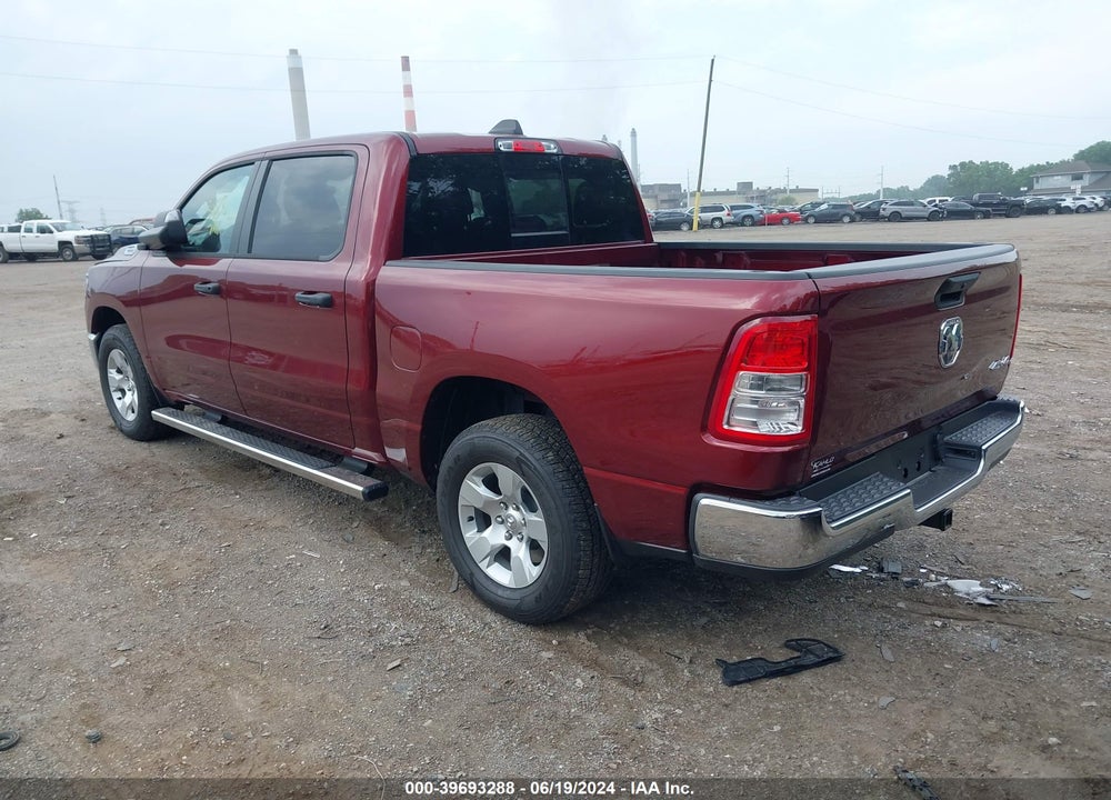 2024 RAM 1500 TRADESMAN 4X4 5'7 BOX VIN: 1C6SRFGT5RN168631