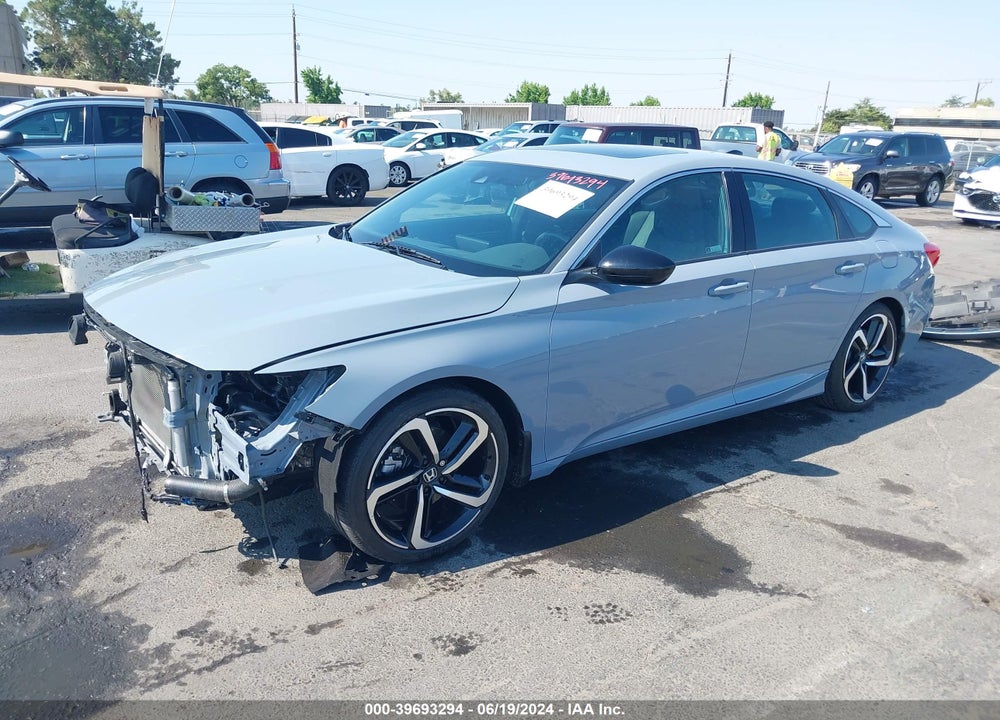 2021 HONDA ACCORD SPORT 2.0T VIN: 1HGCV2F36MA010304