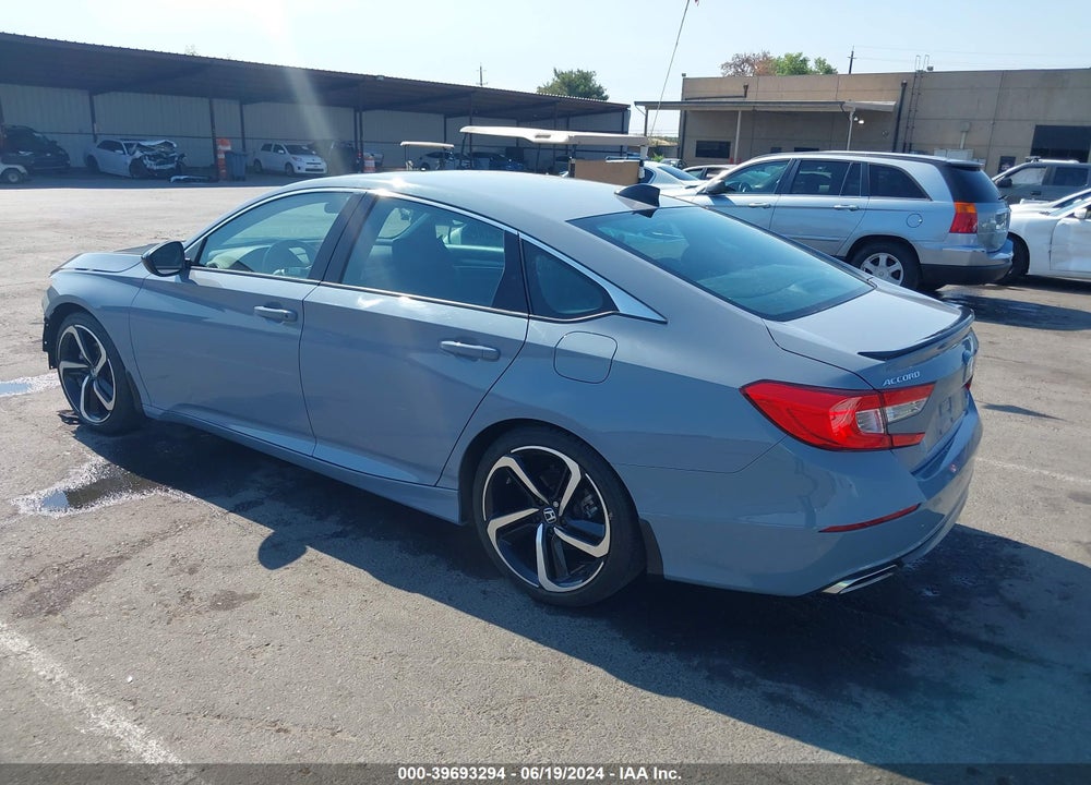 2021 HONDA ACCORD SPORT 2.0T VIN: 1HGCV2F36MA010304