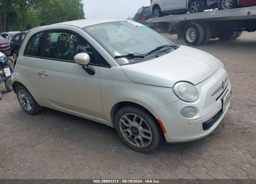2012 FIAT 500 POP VIN: 3C3CFFAR0CT104639