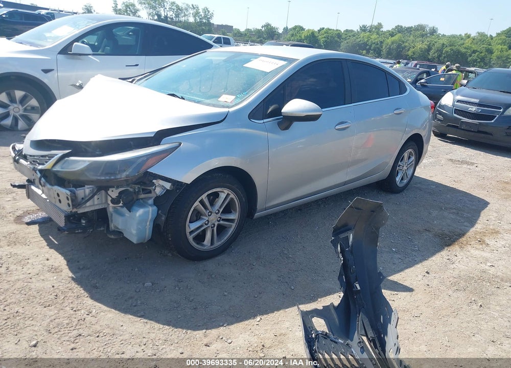 2017 CHEVROLET CRUZE LT AUTO VIN: 1G1BE5SM4H7277236