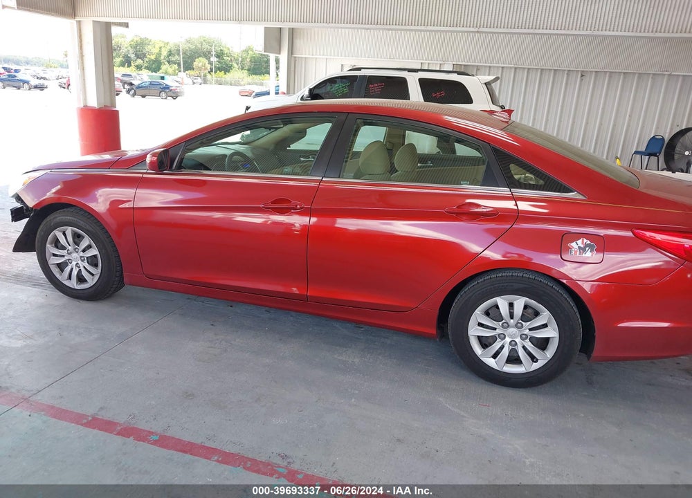 2012 HYUNDAI SONATA GLS VIN: 5NPEB4ACXCH378415