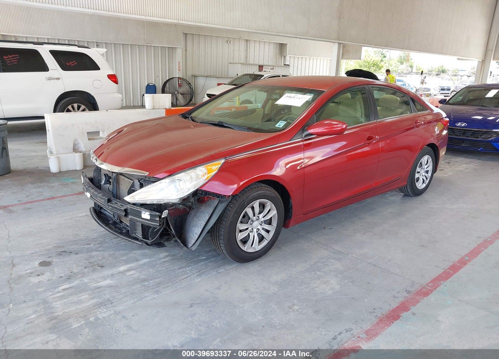 2012 HYUNDAI SONATA GLS VIN: 5NPEB4ACXCH378415