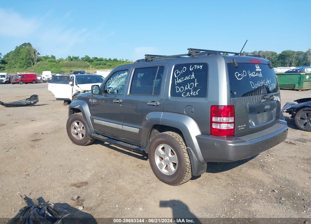 2012 JEEP LIBERTY SPORT VIN: 1C4PJMAK5CW144258