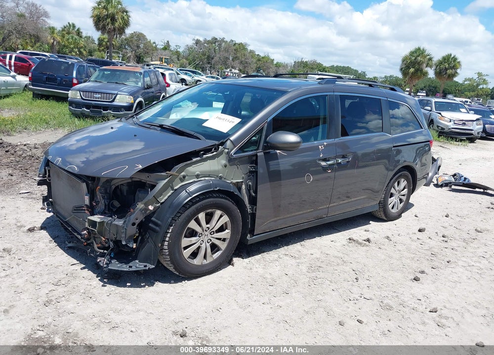2015 HONDA ODYSSEY EX-L VIN: 5FNRL5H61FB080942