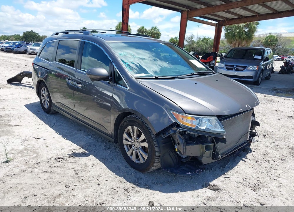 2015 HONDA ODYSSEY EX-L VIN: 5FNRL5H61FB080942