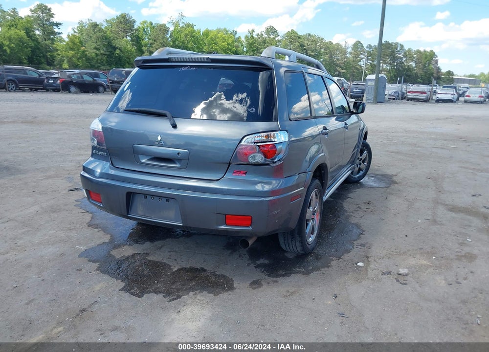 2006 MITSUBISHI OUTLANDER SE VIN: JA4LX41FX6U049172