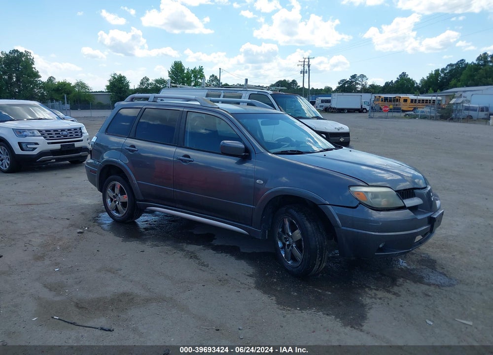 2006 MITSUBISHI OUTLANDER SE VIN: JA4LX41FX6U049172