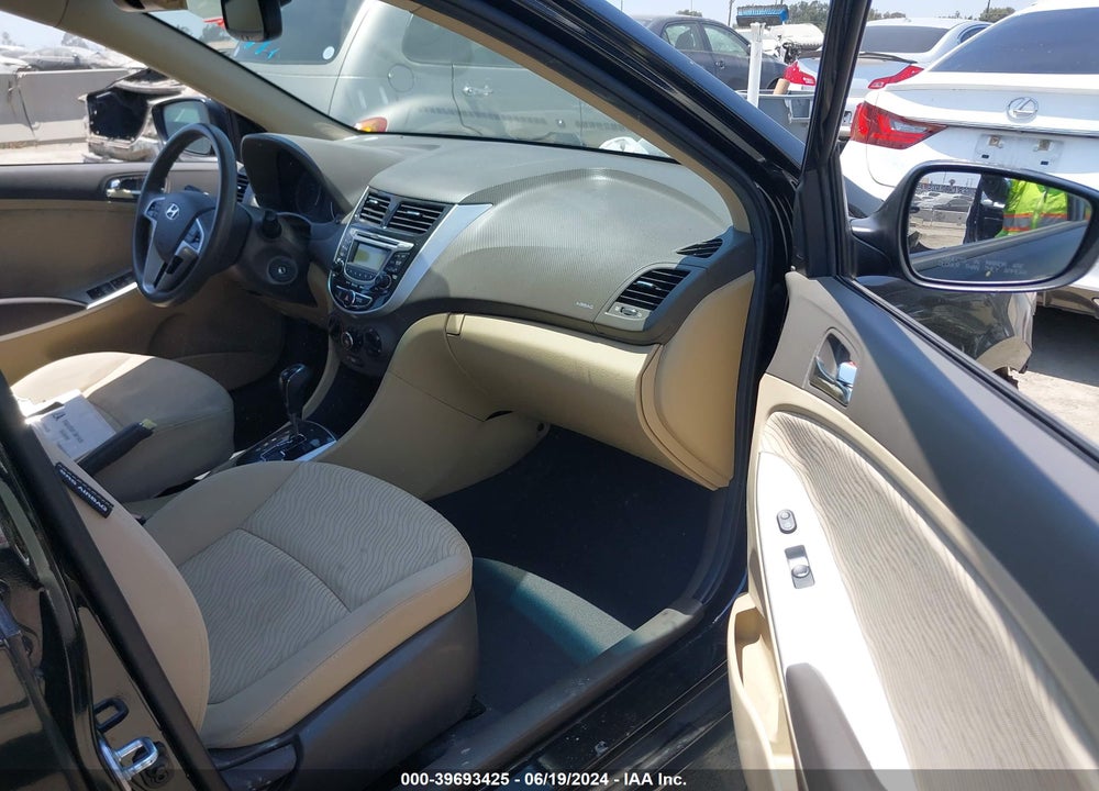 2013 HYUNDAI ACCENT GLS VIN: KMHCU4AE9DU479399
