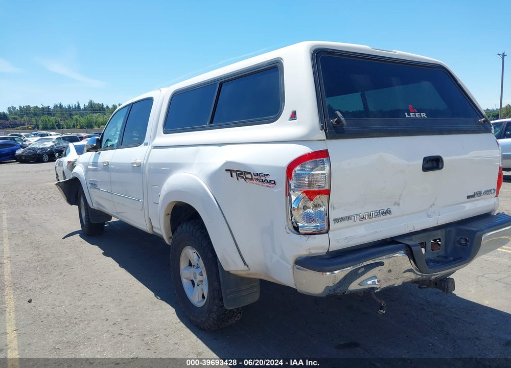 2006 TOYOTA TUNDRA SR5 V8 VIN: 5TBDT44126S549698
