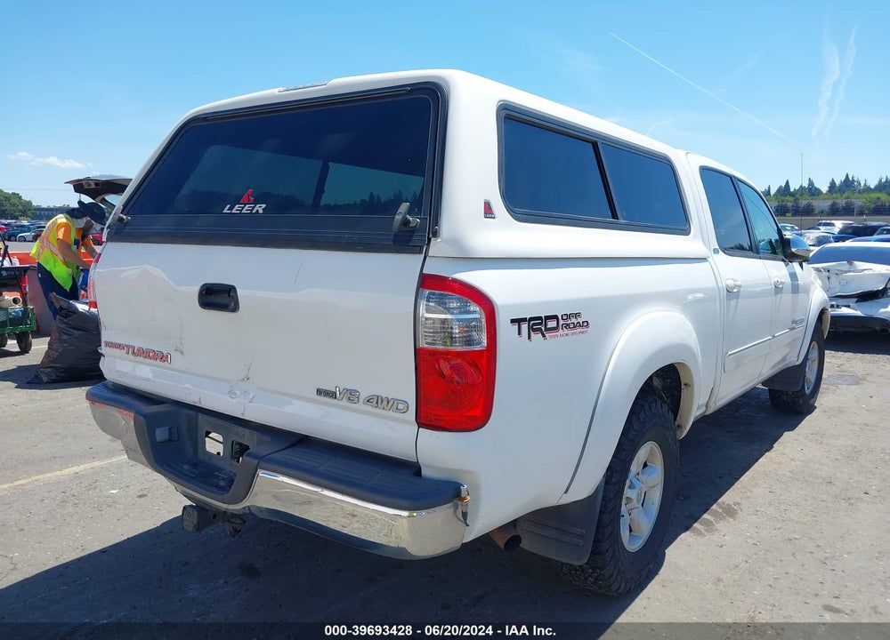 2006 TOYOTA TUNDRA SR5 V8 VIN: 5TBDT44126S549698