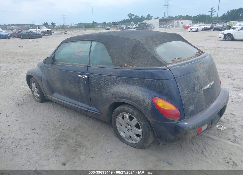 2005 CHRYSLER PT CRUISER VIN: 3C3EY55E55T600379