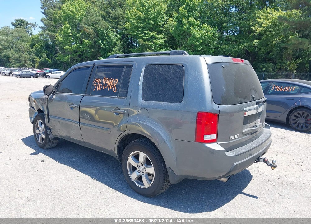 2009 HONDA PILOT EX-L VIN: 5FNYF48519B045939