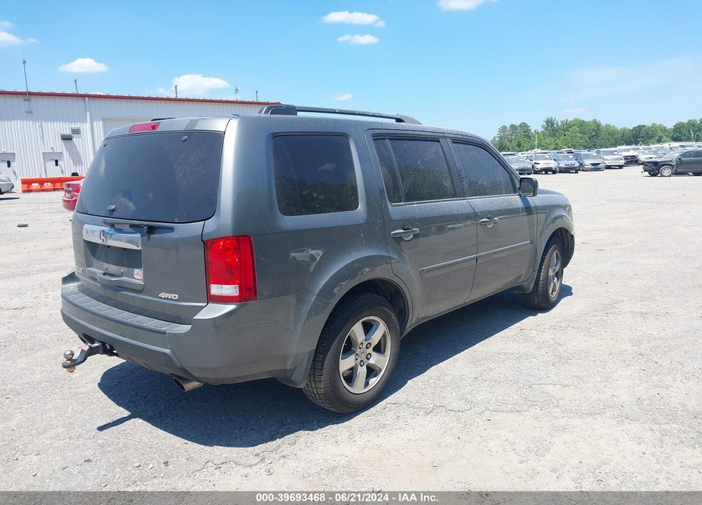 2009 HONDA PILOT EX-L VIN: 5FNYF48519B045939