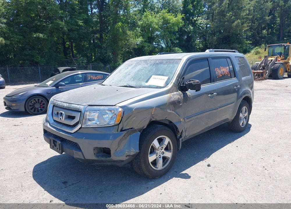 2009 HONDA PILOT EX-L VIN: 5FNYF48519B045939