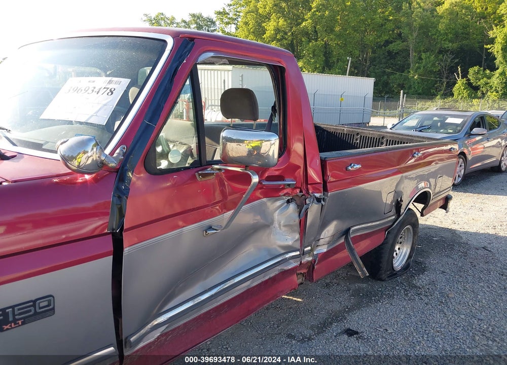 1995 FORD F150 VIN: 1FTEF14N2SNA06209