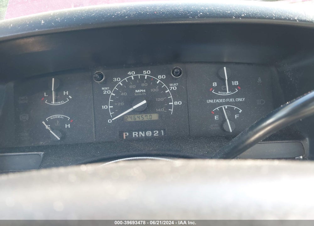1995 FORD F150 VIN: 1FTEF14N2SNA06209