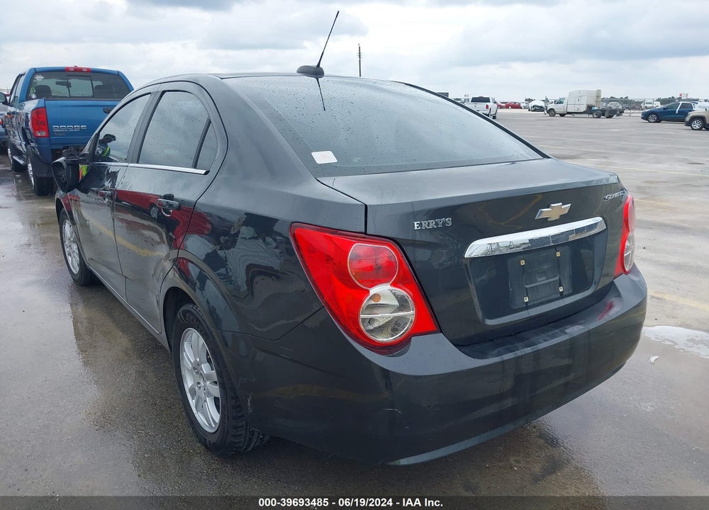 2015 CHEVROLET SONIC LT AUTO VIN: 1G1JC5SG1F4193384