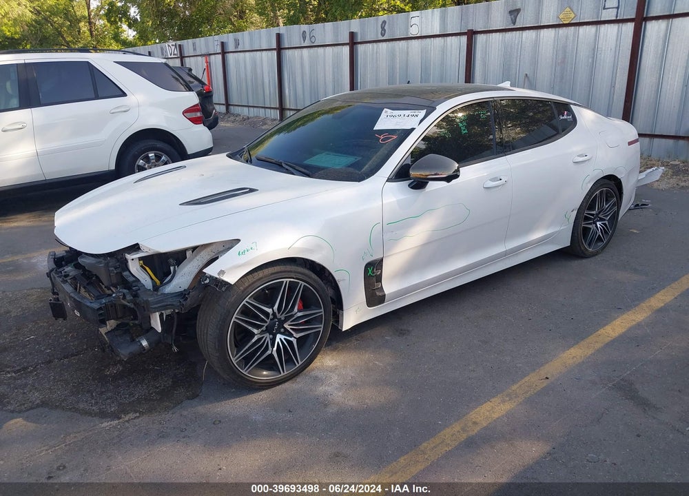 2022 KIA STINGER GT2 VIN: KNAE55LC1N6120160