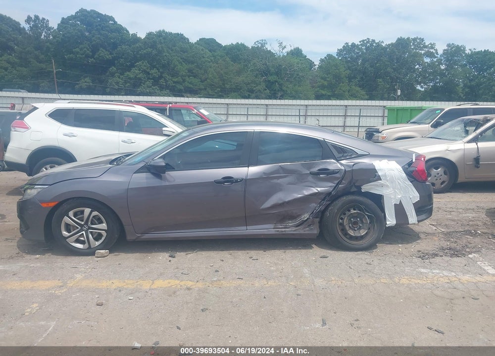 2017 HONDA CIVIC LX VIN: 19XFC2F50HE071475