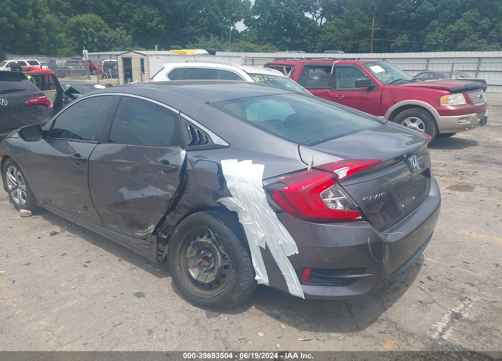 2017 HONDA CIVIC LX VIN: 19XFC2F50HE071475