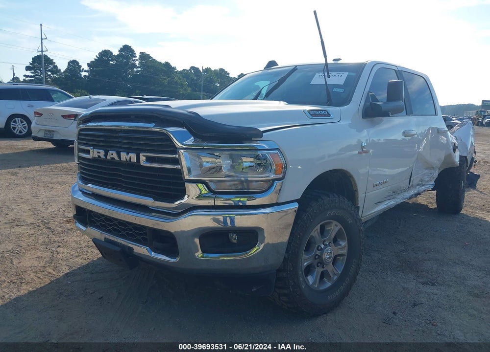 2021 RAM 2500 BIG HORN 4X4 6'4 BOX VIN: 3C6UR5DL5MG654896