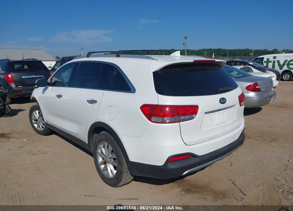 2016 KIA SORENTO 2.4L LX VIN: 5XYPGDA31GG108349