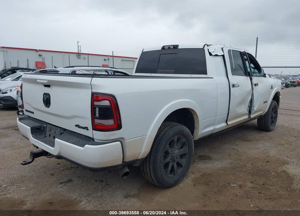 2022 RAM 2500 LAIE MEGA CAB 4X4 6'4 BOX VIN: 3C6UR5NL4NG316969