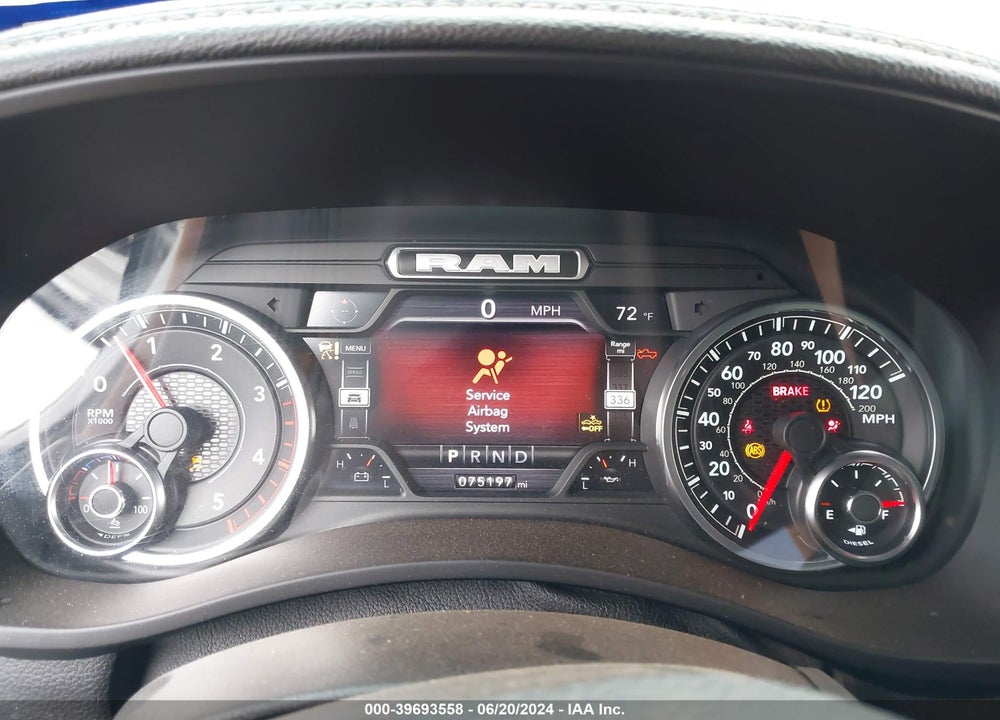 2022 RAM 2500 LAIE MEGA CAB 4X4 6'4 BOX VIN: 3C6UR5NL4NG316969
