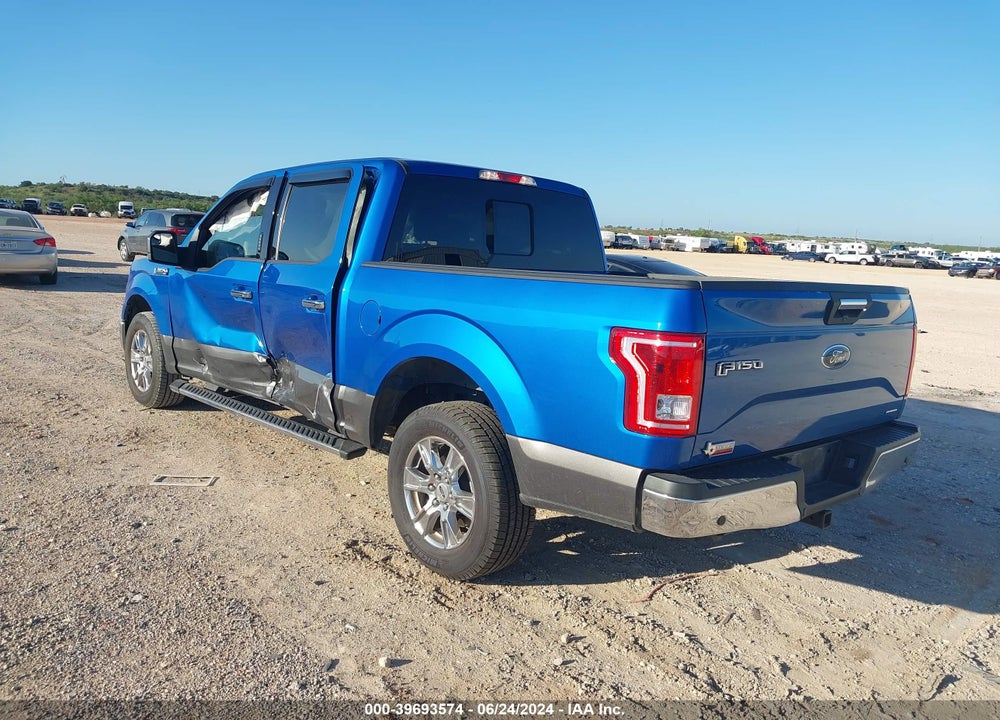 2016 FORD F-150 XLT VIN: 1FTEW1CF9GKD73899