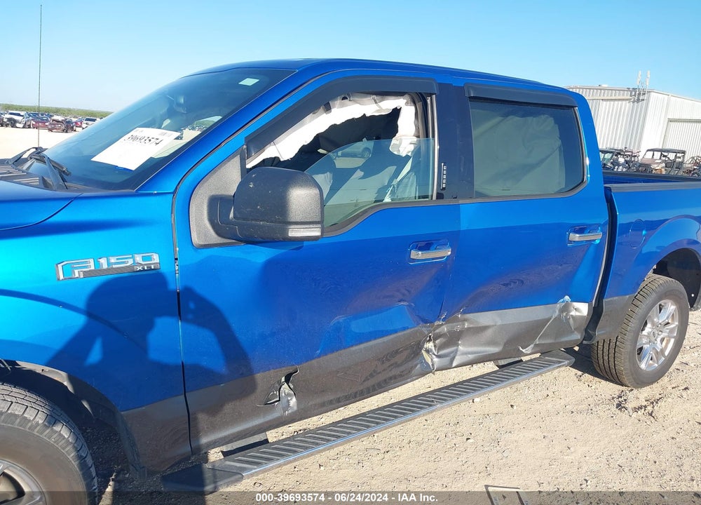 2016 FORD F-150 XLT VIN: 1FTEW1CF9GKD73899