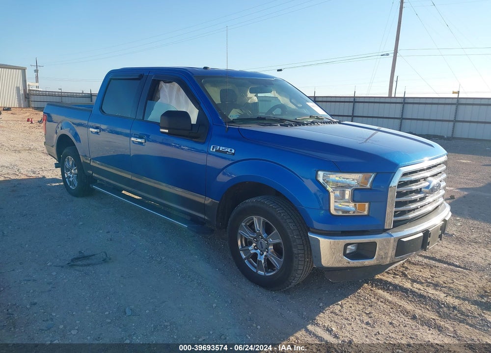 2016 FORD F-150 XLT VIN: 1FTEW1CF9GKD73899
