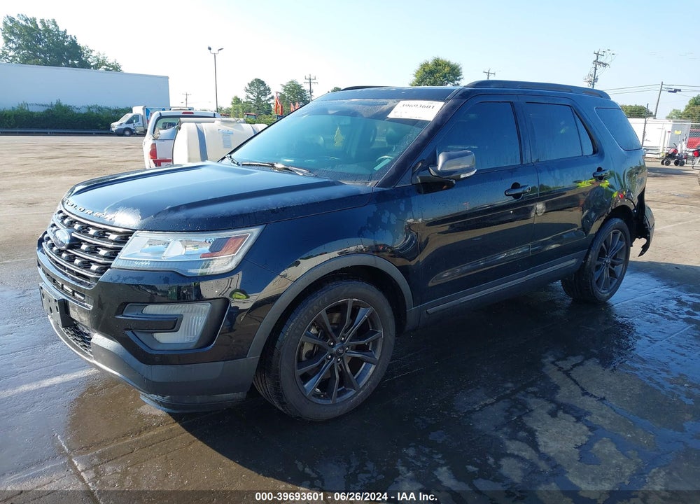 2017 FORD EXPLORER XLT VIN: 1FM5K7D8XHGD97370